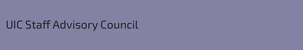 UIC Staff Advisory Council